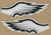 Philly Eagles Wings White